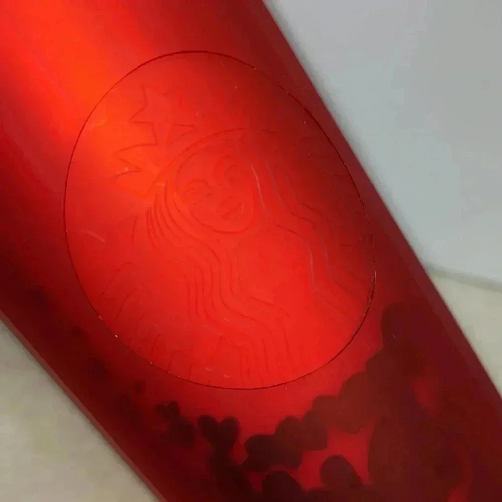 Starbucks Red Soft Touch‎ Valentines Dome Tumbler 2020